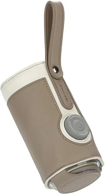 휴대용 젖병 워머 모유 수유 수유 일일 사용 여행용 3 단계 항온, 03 Brown