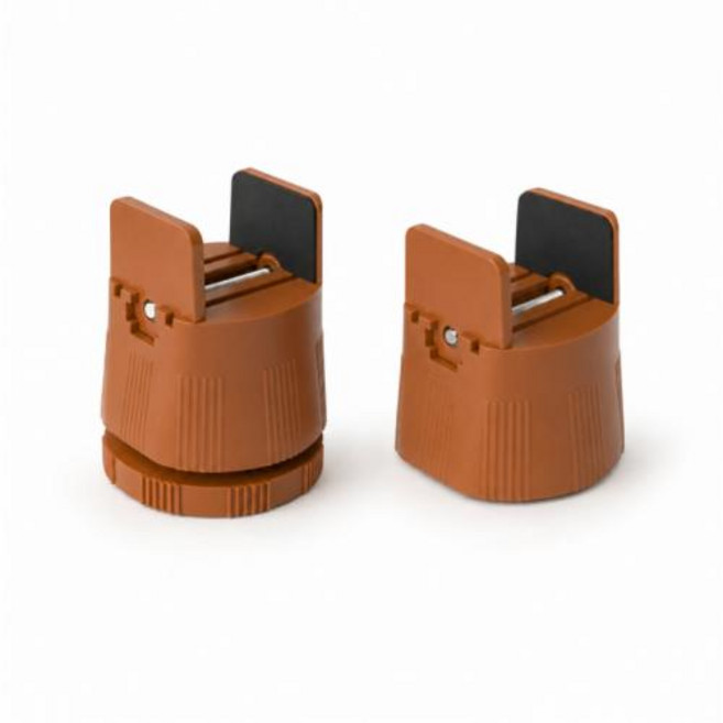 가구 높이조절 받침대 5cm 8cm 침대 책상 쇼파 다리 연장 고정 패드, 일반형, 브라운