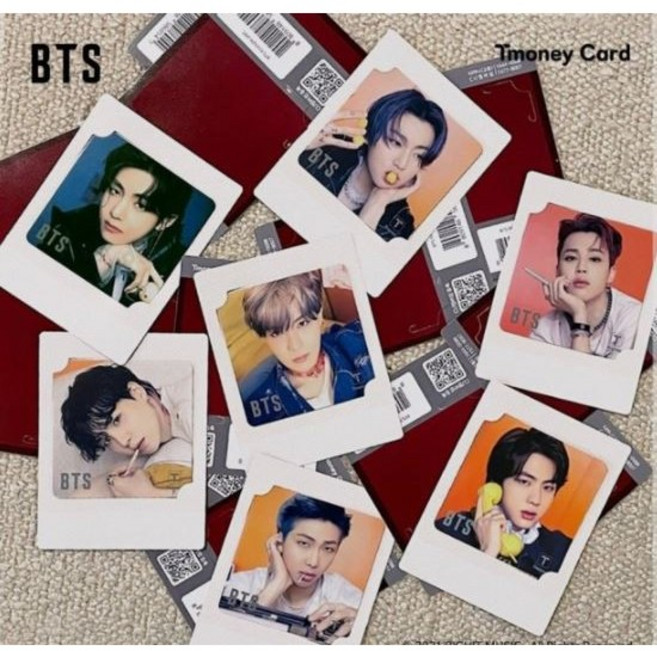 (통합권종) 방탄소년단(BTS) 2021 버터 BUTTER 티머니 씨유 교통카드 -, 7 JUNGKOOK