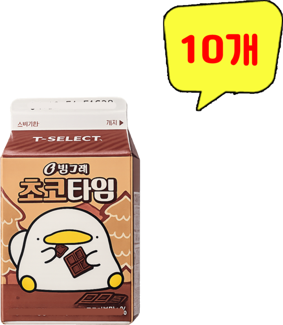 PB)오구초코타임, 10개, 200ml