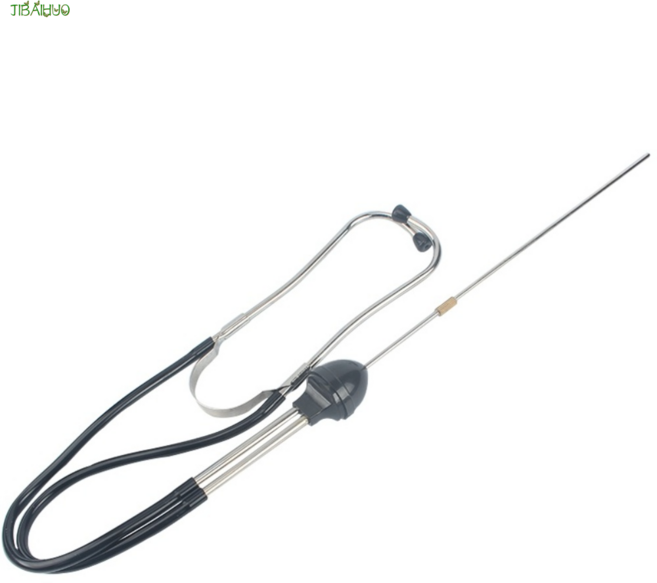 JIBAIHUO 청음봉 누수탐지기 상수관 배관 검사 청진기 소음감지, 1개