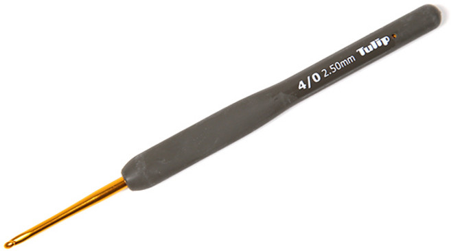 [앵콜스] 튤립 에티모 코바늘 낱개 (모사용), 모사용 4호(브라운그레이), 1개