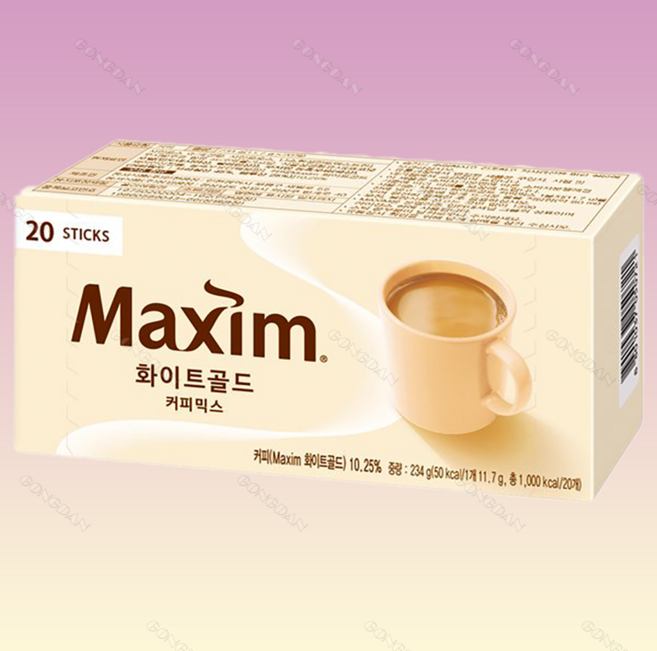 맥심 화이트골드 커피믹스, 11.7g, 20개입, 1개