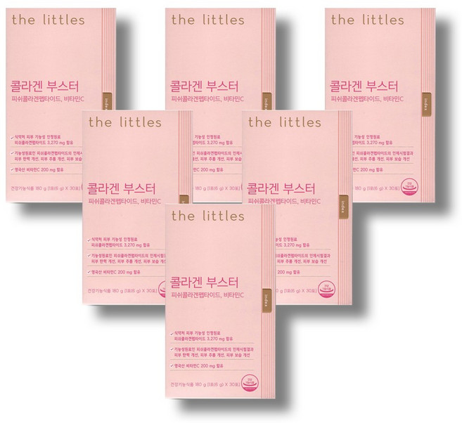 더리틀스 콜라겐부스터, 180g, 6개