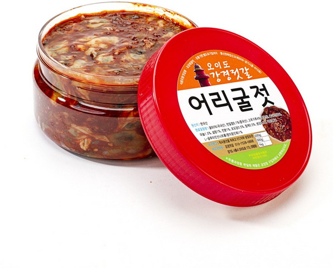 오이도강경젓갈 어리굴젓, 200g, 1개