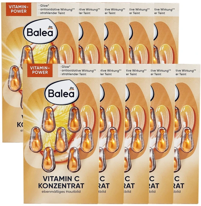 발레아 비타민 C 컨센트레이트 앰플 7개입 Balea Vitamin C Konzentrat, 2.66ml, 10개 - 쿠팡
