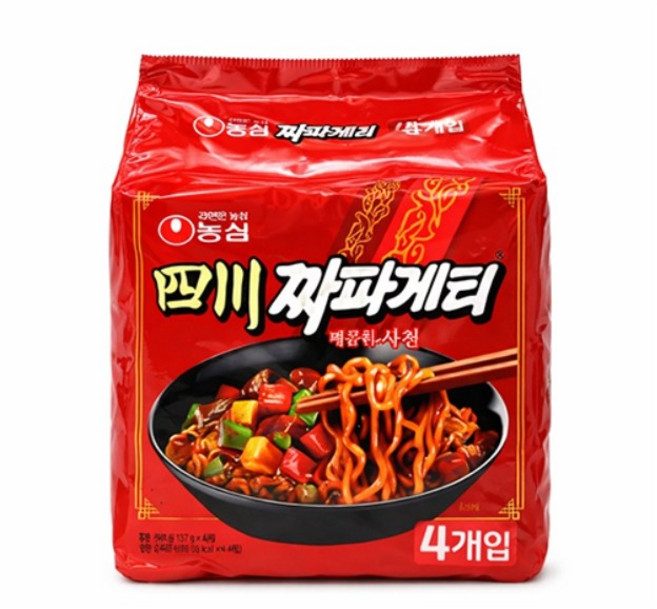 짜파게티 사천 137g, 32개