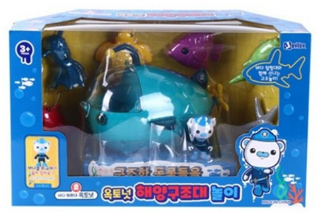 옥토넛 해양구조대 놀이, 혼합색상, 1개