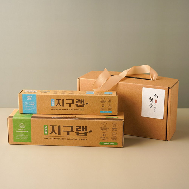 지구랩 ESG 친환경 선물세트 제로웨이스트 행사 답례품, 1개, 20cm
