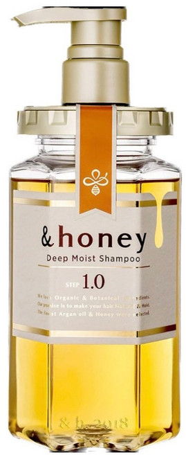 &honey Deep Moist Shampoo 蜂蜜亮澤修復洗髮精, 1個, &honey deep蜂蜜亮澤修復洗髮精