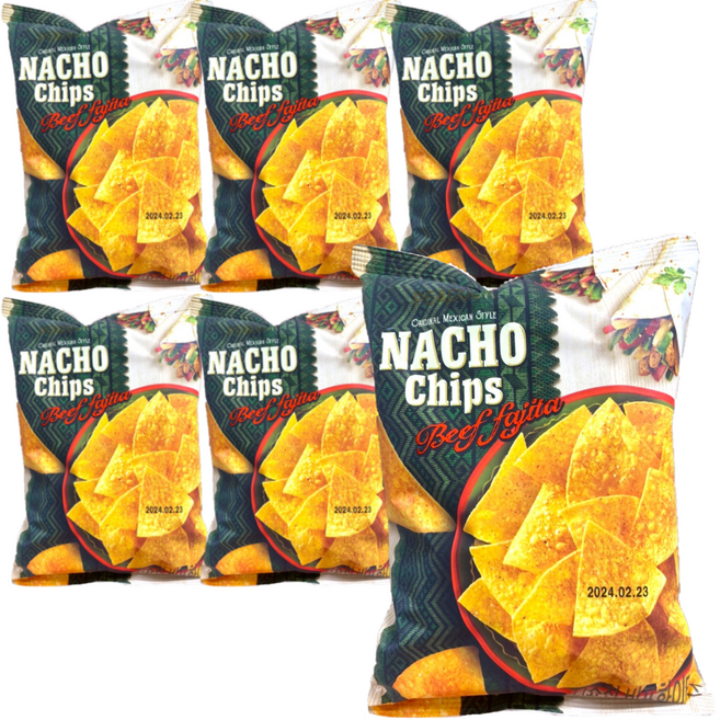 피코크 나쵸칩 비프화이타 100g x 6개 총 600g