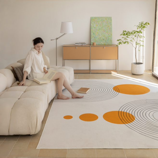 방수 카페트 거실 카페트 세탁가능 미끄럼방지 대형 거실 러그