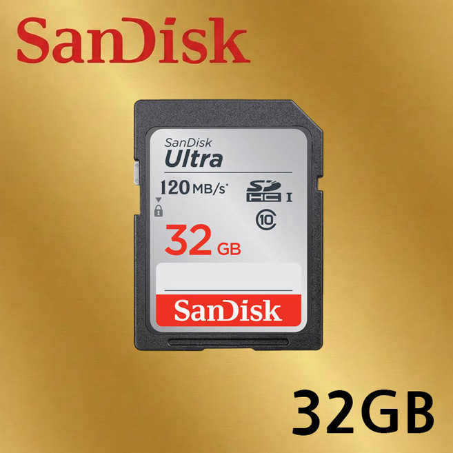 샌디스크 울트라 SD카드 SDSDUN4, 1개, 32GB