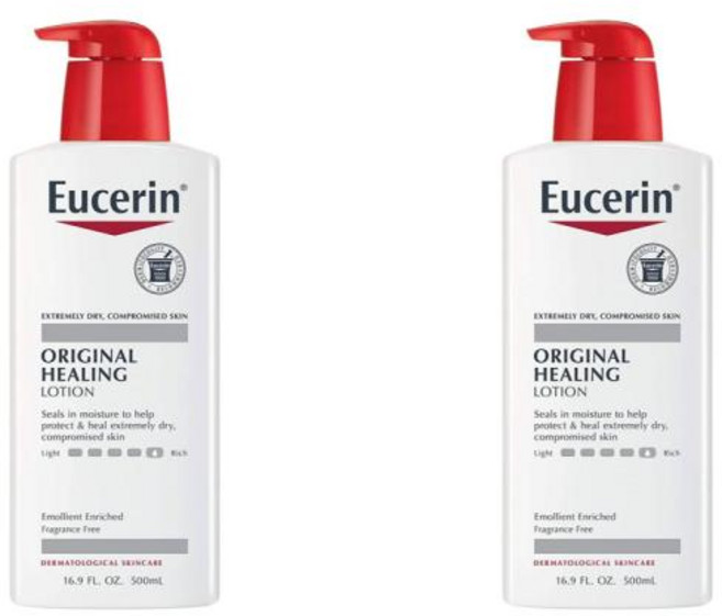 Eucerin 유세린 오리지널 힐링 바디 로션 500ml 2팩