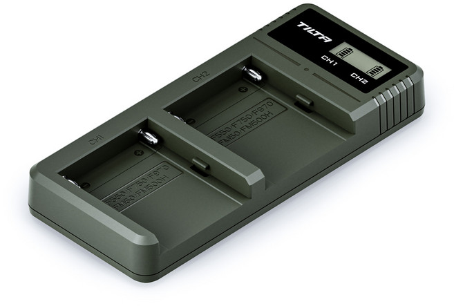 틸타 L시리즈 소니 NP-F 호환 듀얼 2채널 배터리 충전기 단품 TBC-LS-GN, 1개