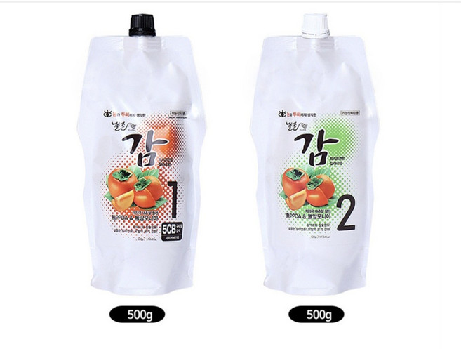 젤존감염색약 대용량 (1제 500g+2제 500g) 저자극 민감 NO PPD/ NO암모니아 새치커버 (사은품증정), 1개, 5CB 구리빛갈색