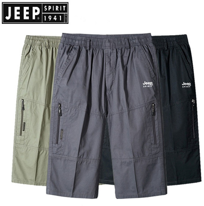 JEEP Spirit (지프 스피릿) 남성 7부 반바지 HB-8270 아윳도어 트레이이닝 스포츠 레져복