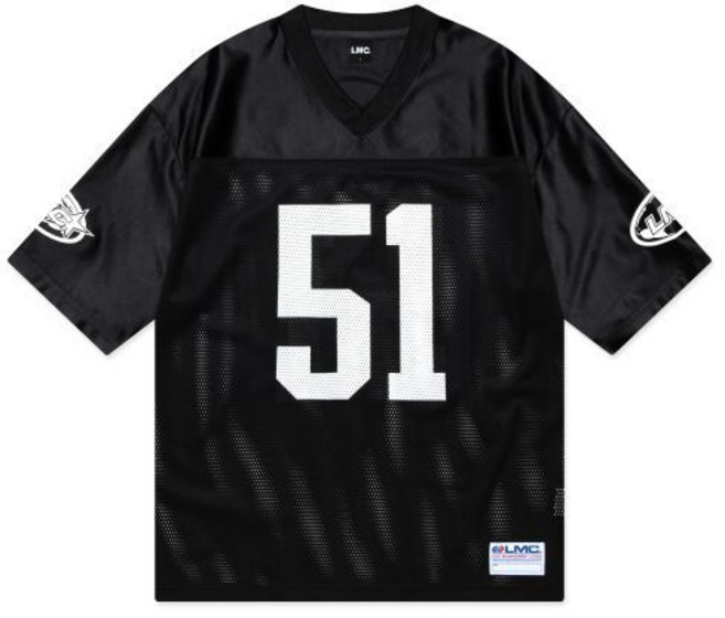 lmc STAR FOOTBALL JERSEY black