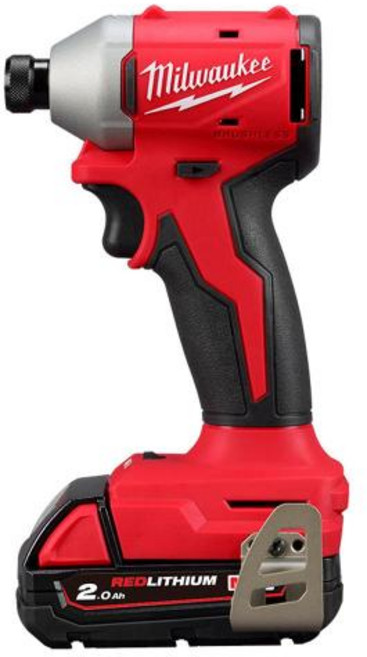 밀워키 충전 임팩트드라이버 M18 BLIDR-202C(18/2.0) 배터리2p 충전기1p, 1개