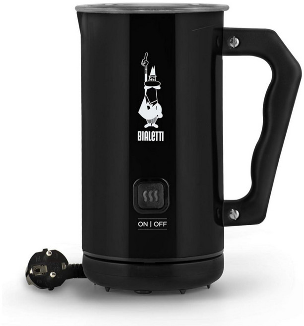 Bialetti 전동 우유 거품기 300ml 블랙