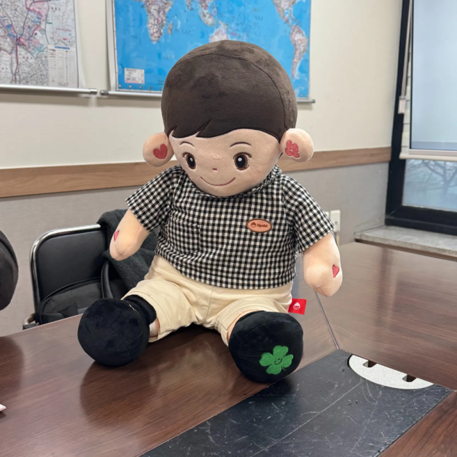 [일반구매] 독거노인 AI 돌봄로봇 효돌 2.5세대 치매예방 복약알람 정서관리 반려로봇 고독사방지, 블랙체크, 1개, 남아, 2년 (24개월)