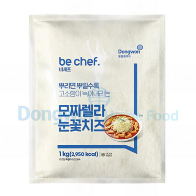 동원 비셰프 모짜렐라 눈꽃치즈, 1kg, 10개