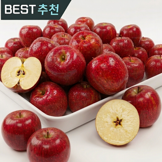 [한정특가] 초고당도 경북 꿀사과 감홍사과, 1박스, 5kg