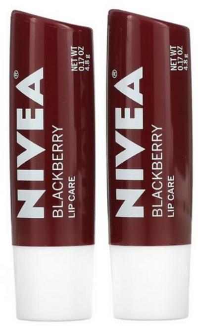 니베아 틴트 립밤 블랙베리 2개 세트 립케어 각 4.8g
