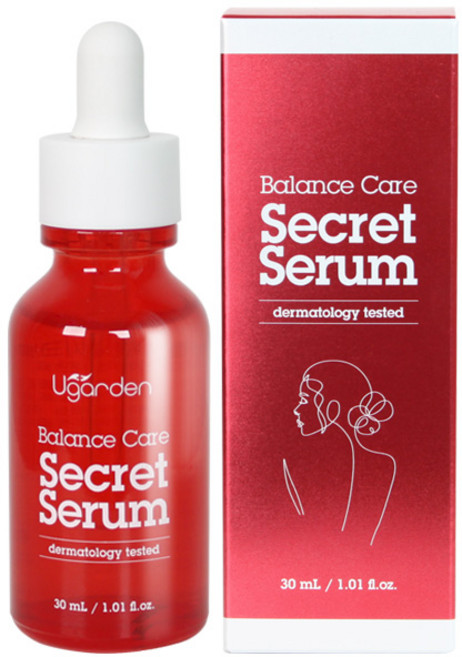 유가든 밸런스 케어 시크릿세럼 30ml 여성청결 Y존 보습 영양 관리 EWG그린등급 펩타이드 함유, 1개