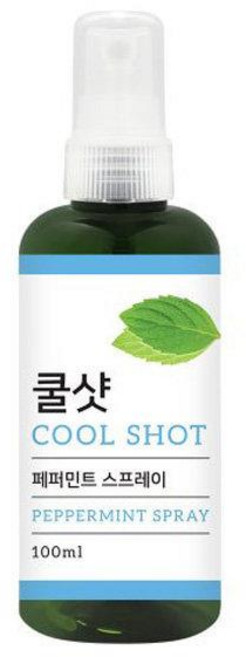 100g 쿨샷 페퍼민트 스프레이 쿨링 아로마 멘톨함유