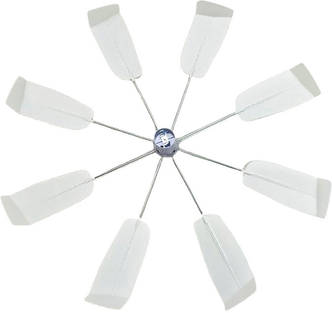 천장형 에어컨실링팬 윈드바이저 바람개비 순환팬