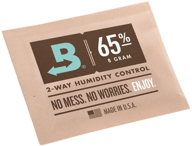 Boveda 雙向濕度控制包 8克裝 雪茄濕度調節 防霉保鮮 穩定濕度, 65%雪茄保濕包, 1個