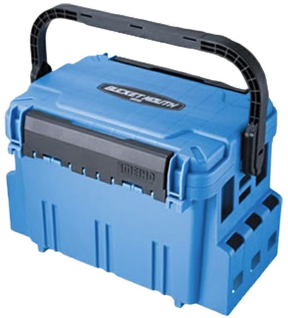 메이호 BM-5000 태클박스 블루 컬러 리뉴얼 루어낚시 채비보관함 수납함 의자