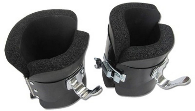 거꾸로매달리기 야외 철봉 거꾸리 운동 발걸이 꺼꾸리, B.풋 커버+도어레버 봉 (60~100CM)