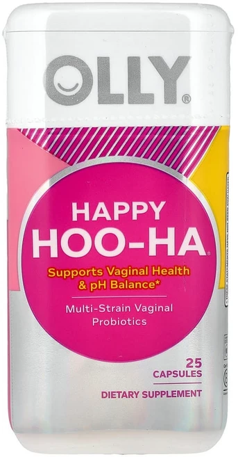OLLY Happy Hoo-Ha 해피 후-하 25 캡슐, 25정, 1개 - 쿠팡