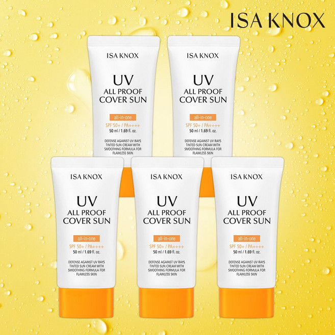 이자녹스 올 프루프 커버 선 50ml 5개 패키지 (50ml * 5ea)