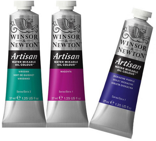 윈져&뉴톤 아티잔 수성유화물감 37ml 낱색 시리즈1 S1 229 DioxazinePurple, 2세트