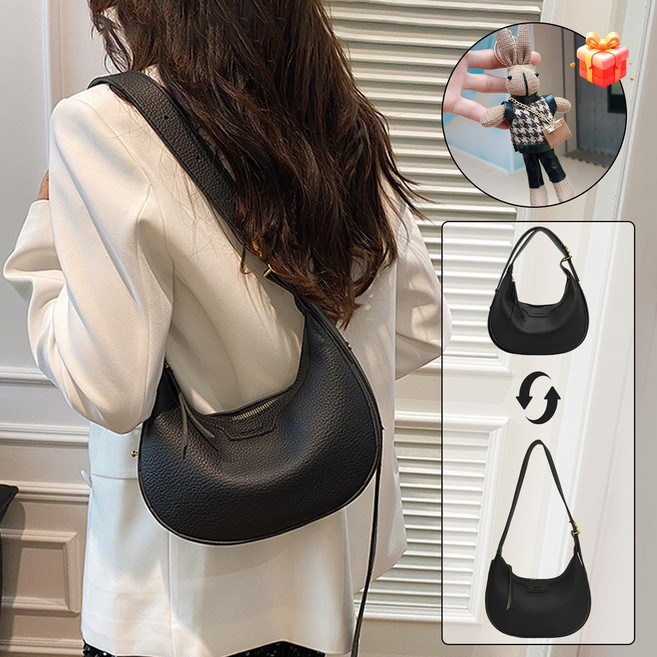 Belua 반달백 여성 숄더백 하프문백 스트랩조절 크로스백 데일리백