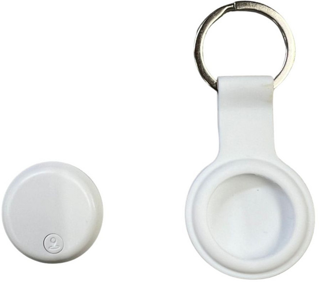 FINDTAG 安卓蘋果通用雙系統藍芽定位防丟器 追蹤器, 1個, 白色, 白色