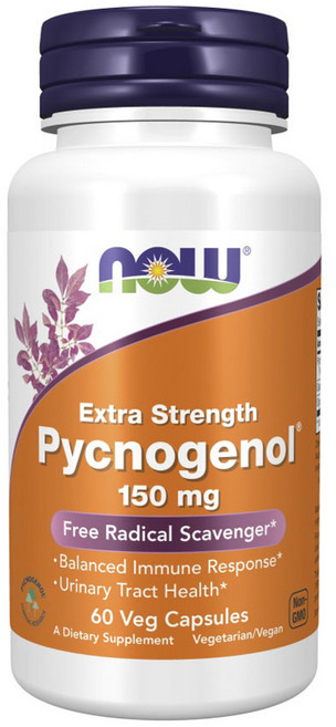 나우푸드 엑스트라 스트렝스 피크노제놀 150mg 베지 캡슐, 1개, 60정