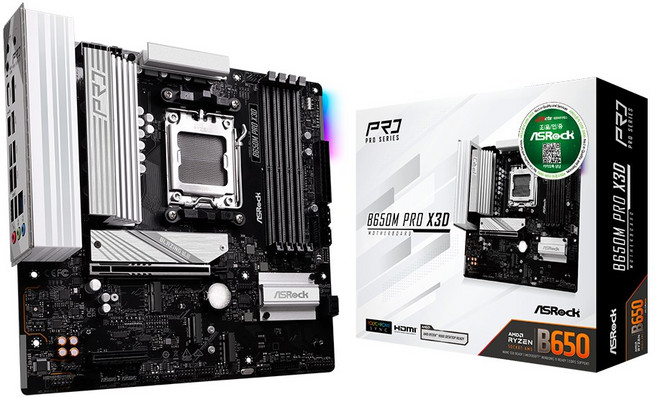 ASRock B650M Pro X3D 대원씨티에스