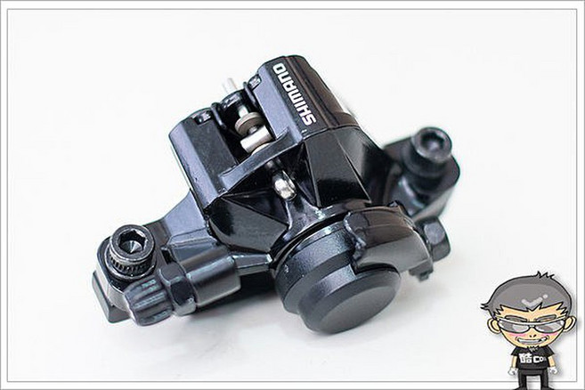酷榮單車 SHIMANO M375 機械碟煞, 1個, (033139)單買前碟