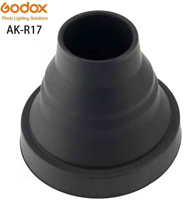 Godox AK-R17 스누트 V1 플래시 시리즈(V1-S 호환 H200R 라운드 헤드 Pro와 함께 사용, 01 AK-R17
