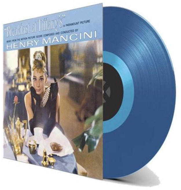 티파니에서 아침을 영화음악 Breakfast at Tiffany's OST by Henry Mancini 블루 컬러 LP