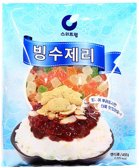 푸드올마켓_ 스위트웰 빙수제리 450g, 1개