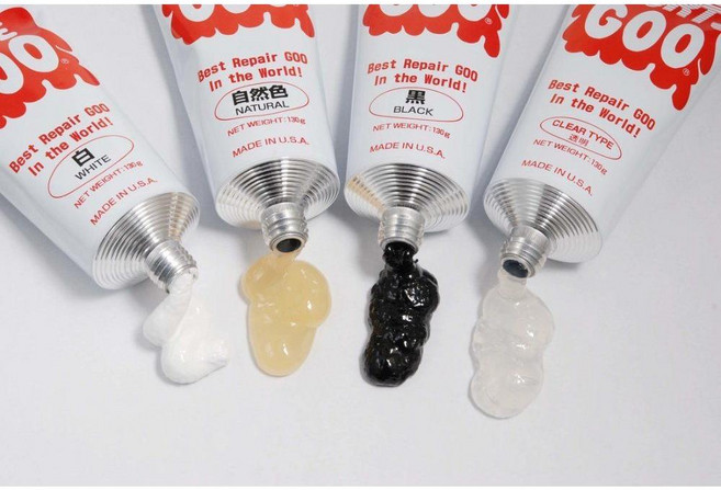 슈구 shoo goo 일본 신발 가죽 발판 수리 공방 DIY 보수제 100g 3개