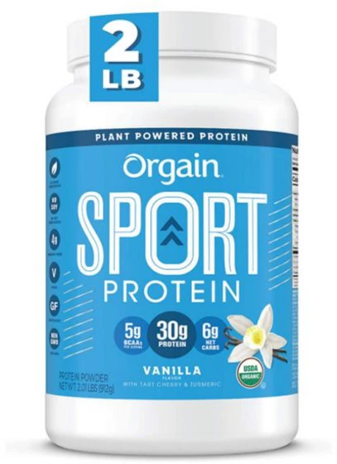 Orgain 올게인 플랜트 프로틴 파우더 식물성 초콜릿, 1개, 912g - 쿠팡
