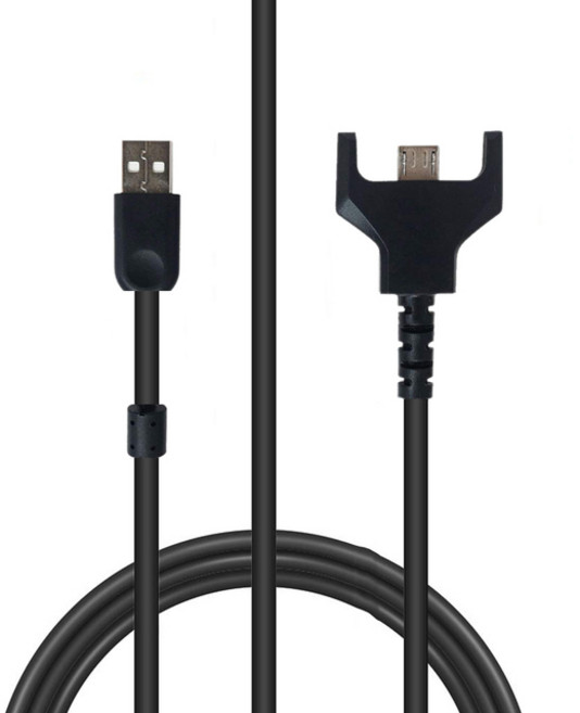 OFC 교체 마이크로 USB 나일론 브레이드 충전 데이터 케이블 로지텍 G 프로 X K/DA 키보드용, [02] Plastic, [01] 180CM, 1개