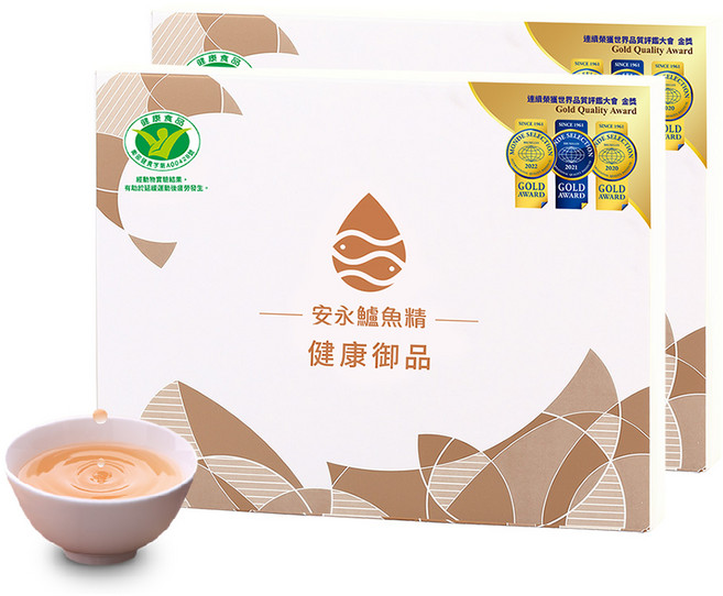 【安永鮮物】健康御品鱸魚精x2盒-常溫(60ml*6入/盒/惜福品), 12個, 60ml