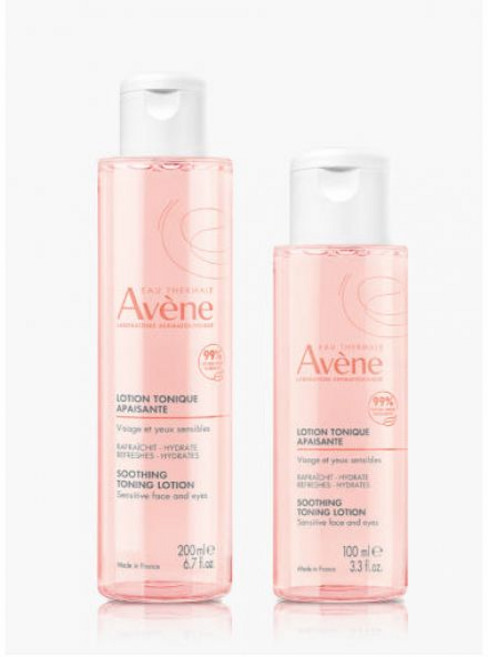 아벤느 수딩 토닝 로션 200ml+100ml 핑크 물토너